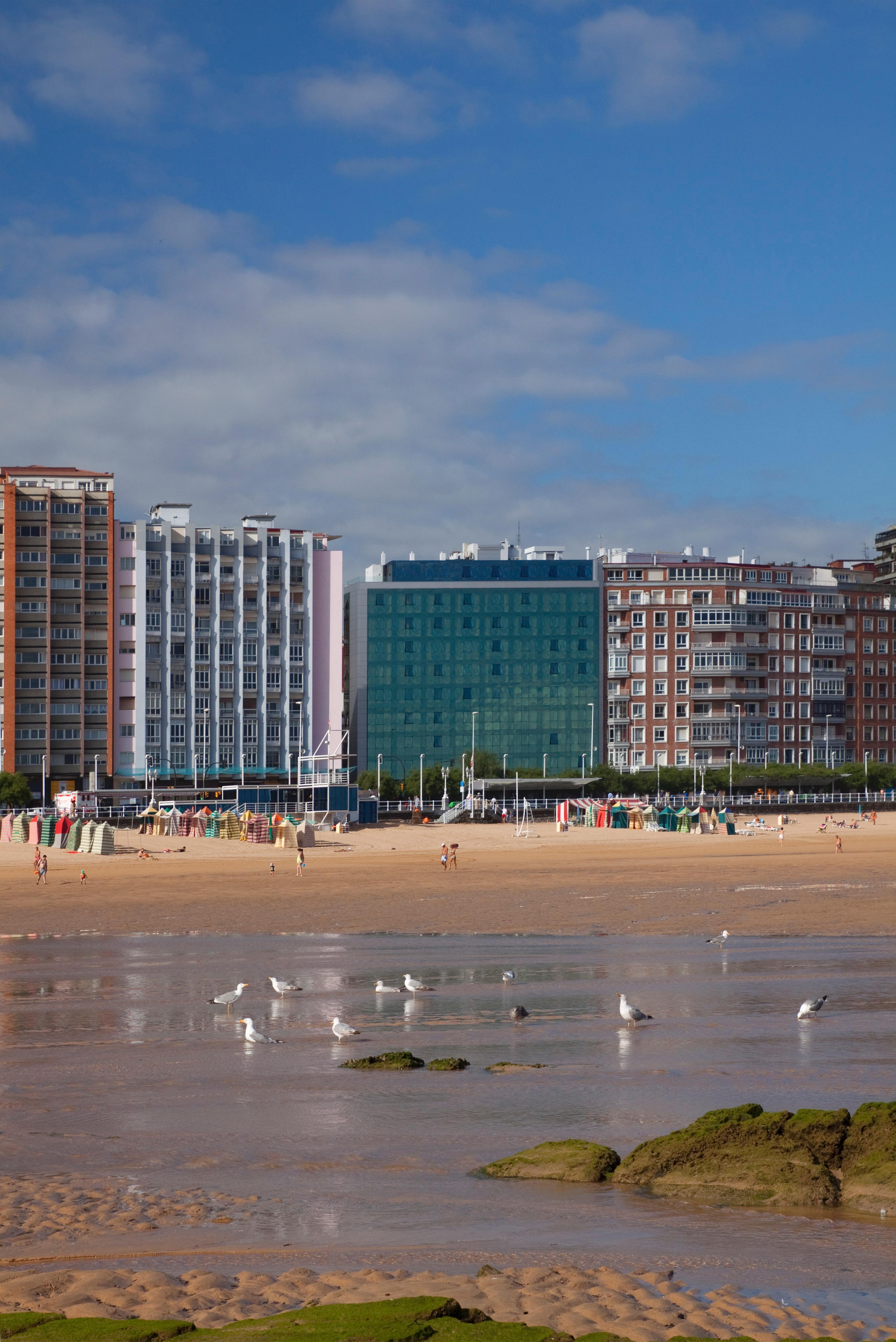 Hotel Principe De Asturias Gijón Exteriör bild